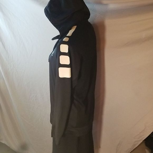 Nike Therma Fit Black Zippered Hoodie Sz. S With Moraine Valley Basketball Logo - Picture 5 of 17